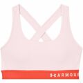 Sutiã Desportivo Under Armour Mid Crossback Cor de Rosa XS