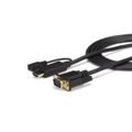 Cabo Hdmi Startech HD2VGAMM3 0,9 M Micro USB Vga