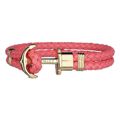 Bracelete Unissexo Paul Hewitt Ph-ph-l-g-cb Cor de Rosa Couro 15-16 cm