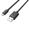 Cabo Micro USB para USB Unitek Y-C454GBK Preto 50 cm