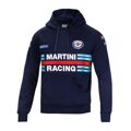 Polar com Capuz Homem Sparco Martini Racing Tamanho XL Azul Marinho