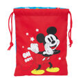 Lancheira Mickey Mouse Clubhouse Fantastic 20 X 25 X 1 cm Saco Azul Vermelho