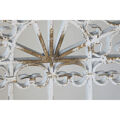 Espelho de Parede Dkd Home Decor Metal Branco Janela (55 X 3 X 103,5 cm)