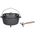 Panela de Ferro 6,5 L Preto FF235 Esschert Design