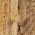  Mesas de Cabeceira em Madeira Maciça 40x30x50 cm