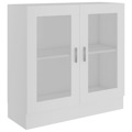 Armário Vitrine 82,5x30,5x80 cm Contraplacado Branco