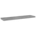 Prateleiras para Estante 4 pcs 40x10x1,5cm Contraplacado Cinza