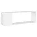 Móvel de Tv 100x24x32 cm Contraplacado Branco