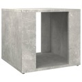 Mesa de Cabeceira 41x40x36cm Derivados Madeira Cinzento-cimento