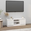 Móvel de Tv com Porta 102x30x36 cm Branco