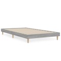 Estrutura Cama 100x200 cm Derivados de Madeira Cinzento Sonoma