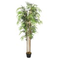 árvore de Bambu Artificial 1095 Folhas 150 cm Verde