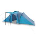 Tenda de Campismo P/ 6 Pessoas 576x238x193 cm Tafetá 185T Azul