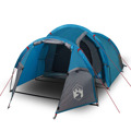 Tenda de Campismo P/ 3 Pessoas 370x185x116 cm Tafetá 185T Azul