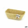 Cesta Multiusos Privilege Zostera Marina Retangular 11 X 6,5 X 7 cm (24 Unidades)