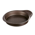 Molde para o Forno Pyrex Asimetria Redondo Preto ø 26 cm (6 Unidades)