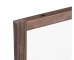 Placa de Vidro de Escritório de Proteção Frame Rustic 22 mm 900x600mm COVID-19