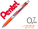 Caneta Pentel bl77 0,7 mm Energel Retrátil Laranja