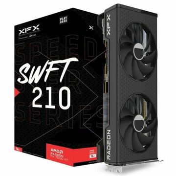 Placa Gráfica Xfx Speedster SWFT210 Core Amd Radeon Rx 7600 Xt 16 GB Ram