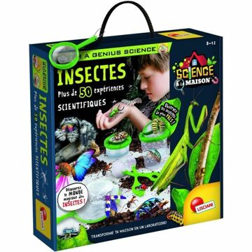 Jogo de Ciência Lisciani Giochi Génius Science Scientific Game Insects (fr)