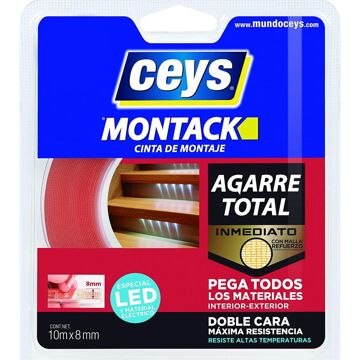 Fita Adesiva Ceys Montack (10 M X 8 mm)