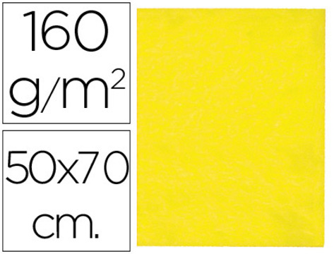 Feltro 50x70cm Amarelo