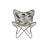 Cadeira Dkd Home Decor Preto Cinzento Bege Metal Pele Branco (74 X 70 X 90 cm)