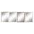 Espelho de Parede Dkd Home Decor Cristal Cinzento Castanho Branco Ps Tradicional 4 Unidades (56 X 2 X 76 cm)