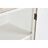 Armário Dkd Home Decor Abeto Cristal Natural Branco (86 X 40 X 180 cm) (80 X 42 X 180 cm)
