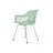 Cadeira de Sala de Jantar Dkd Home Decor 57 X 57 X 80,5 cm Verde