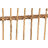 Cabeceira de Cama Home Esprit Castanho Natural Marrom Claro Bambu 160 X 3 X 115 cm