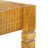 Estrutura de cama em madeira de mangueira maciça 180 cm