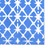Tapete de Exterior 120x180 cm Pp Azul e Branco
