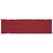 Almofadão P/ Cadeira de Terraço (75+105)x50x4 cm Vermelho Tinto