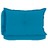 Almofadões para Sofá de Paletes 3 pcs Tecido Azul