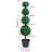 Planta Artificial Buxo em Forma de Esfera com Vaso 90 cm Verde