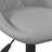 Cadeiras de Jantar Giratórias 6 pcs Veludo Cinzento-claro