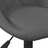 Cadeiras de Jantar Giratórias 6 pcs Veludo Cinzento-escuro