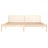 810450 Bed Frame Solid Wood Pine 200x200 cm