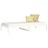 Sofá-cama 90x190 cm 3FT Single Madeira de Pinho Maciça Branco