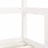 Estrutura de Cama Infantil 70x140 cm Pinho Maciço Branco