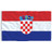 Bandeira da Croácia e Mastro 6,23 M Alumínio