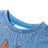T-shirt Infantil com Mangas Curtas Azul-médio 128