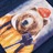 T-shirt Manga Comprida P/ Criança C/ Estampa Urso Azul Mesclado 104