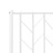 Estrutura de Cama com Cabeceira 120x200 cm Metal Branco