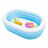 Piscina Insuflável para Crianças Intex 230 L Azul Branco Ovalada 163 X 46 X 107 cm (6 Unidades)