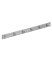 Cabide de Parede em Aço Inox Escovado 50X45X580mm C/ 6 Ganchos S1mples