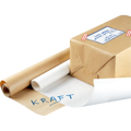 Rolo Papel Embalagem Kraft Sadipal 1X10M Branco