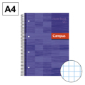 Caderno Espiral Capa Extradura A4 80Fls 70GR 90G Perf CN5mm Vio