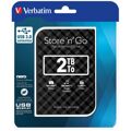 Disco Duro Externo Verbatim Store 'n' Go 2 TB USB 3.0 Hdd 2,5"